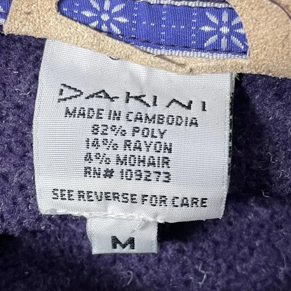 Eddie Bauer Men's First Ascent Black 1/2 Zip Fleece Sweatshirt Size M - Picture 8 of 9